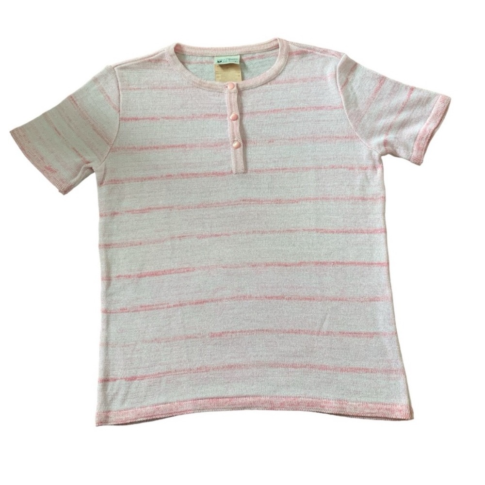 Courreges Paris vintage pink top